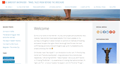 Desktop Screenshot of barefoot-backpacker.com